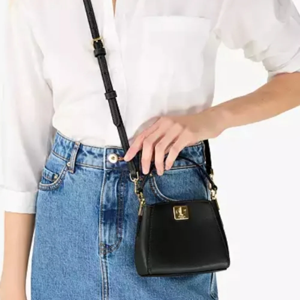 Kate Spade Phoebe Mini Top Cross: Black, 5.8×3×5, NWT